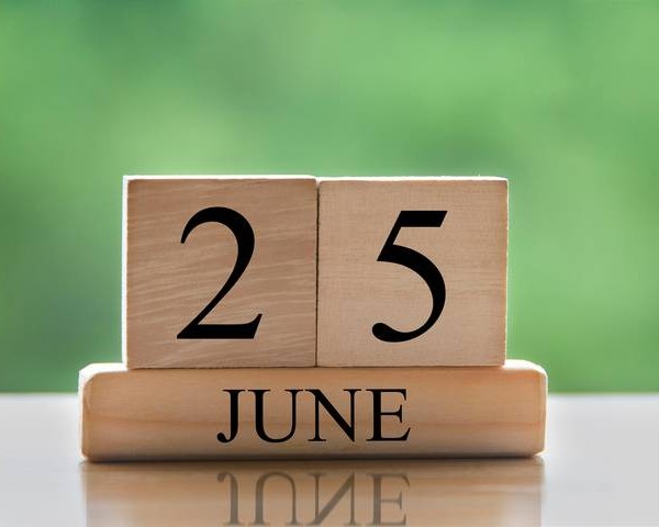6月25日