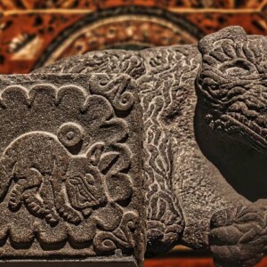 コヨーテの姿をとるテスカトリポカ