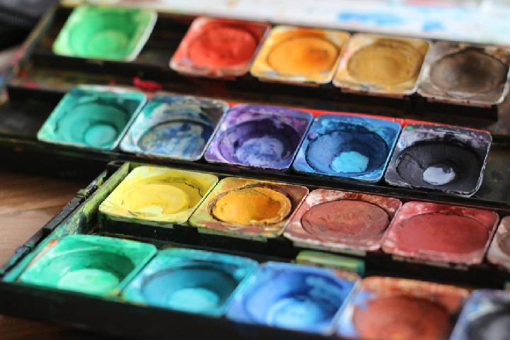 絵の具のパレット