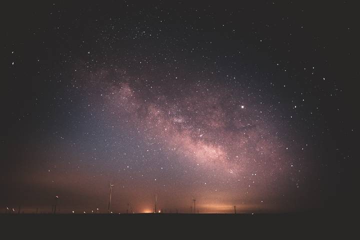 内モンゴルの夜空