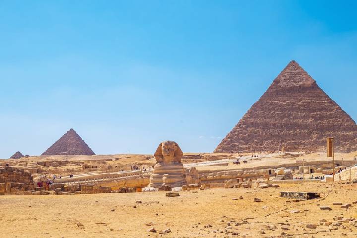 ギザの三大ピラミッド
