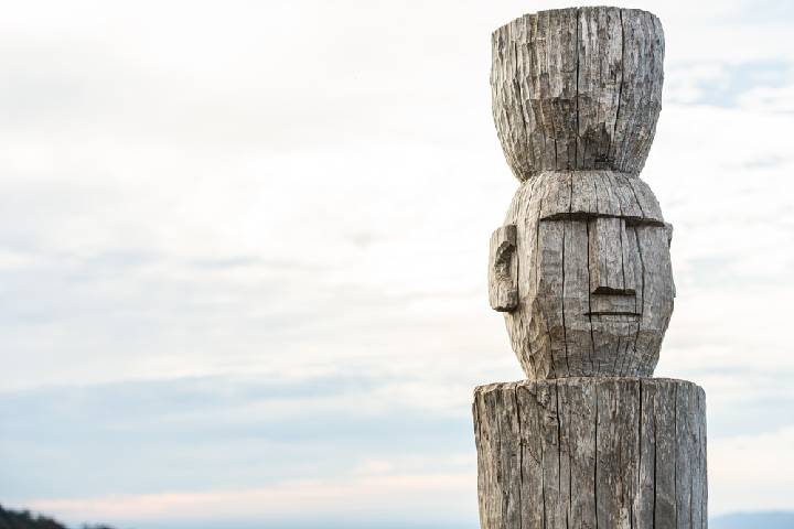 プコン　マプチェ族の神像