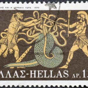 ヘラクレスたちを描いたギリシャの切手