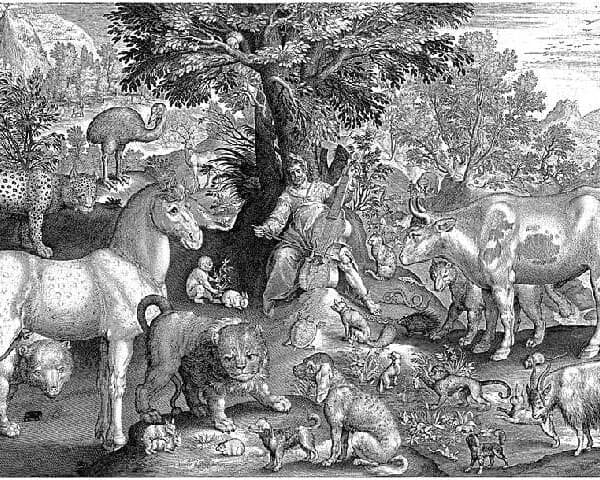 オルフェウスと動物たち