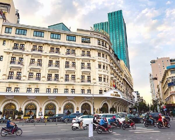 ホーチミン　ホテルマジェスティックサイゴン