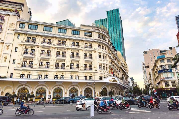 ホーチミン　ホテルマジェスティックサイゴン