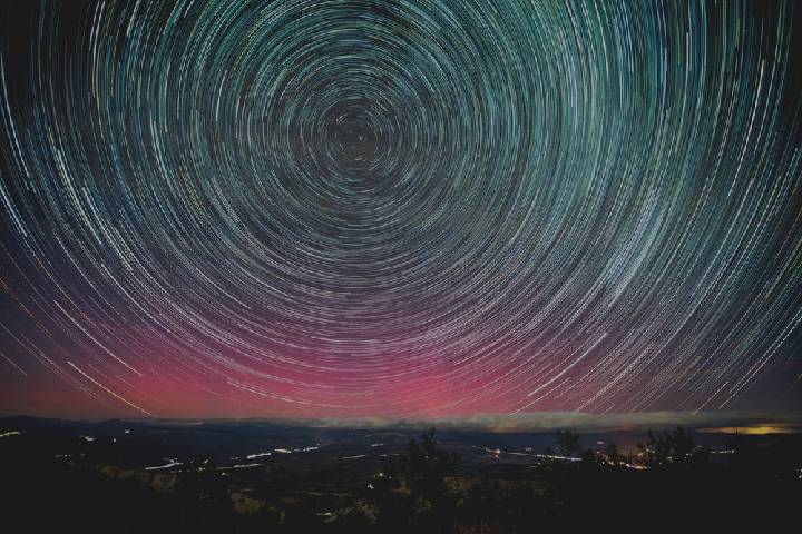 スペイン・リューダの北の空