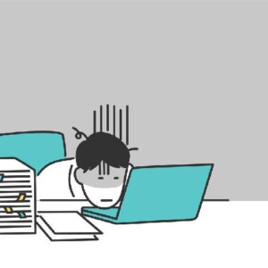 疲れた会社員