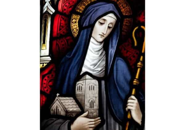 聖ブリジッドのステンドグラス