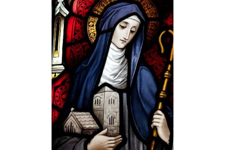 聖ブリジッドのステンドグラス