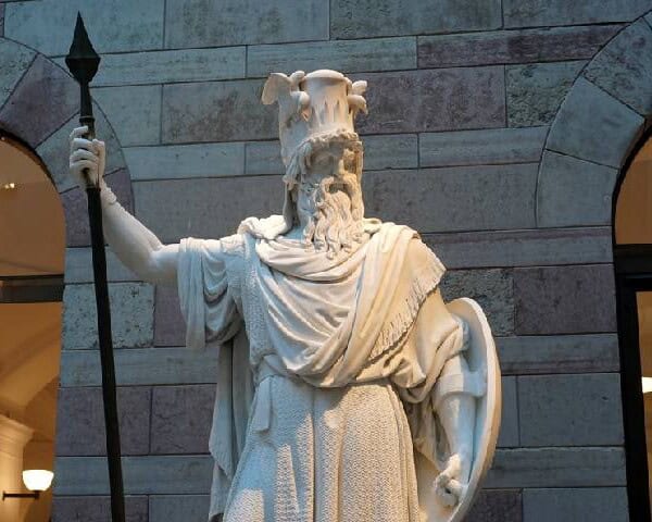 オーディン像　ストックホルム博物館