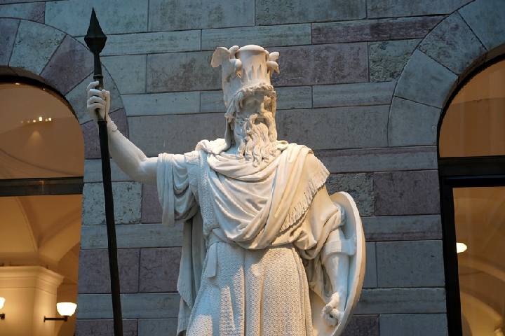 オーディン像　ストックホルム博物館