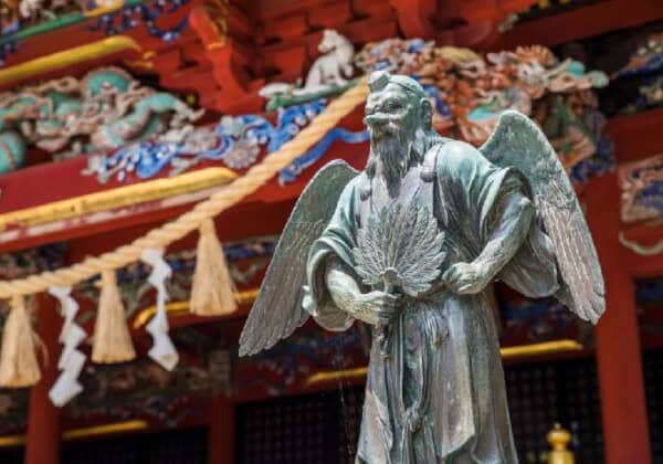 高尾山の天狗像